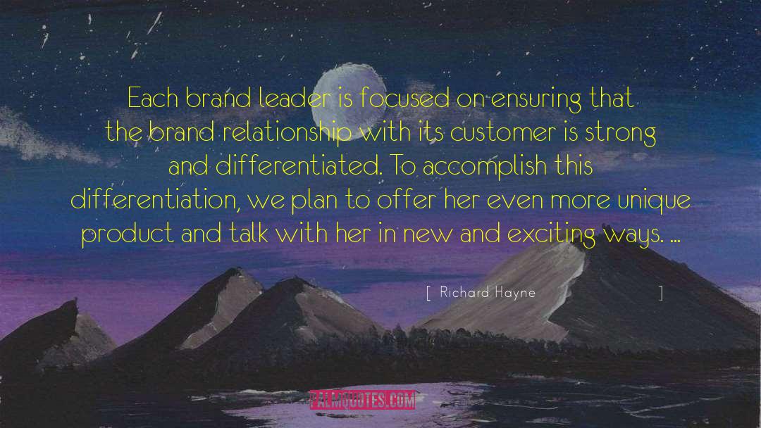 Brand Advocates quotes by Richard Hayne