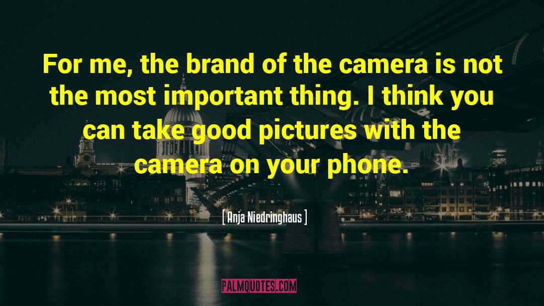 Brand Messaging Strategist quotes by Anja Niedringhaus