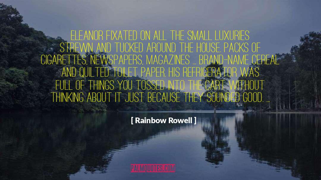 Brand Name quotes by Rainbow Rowell