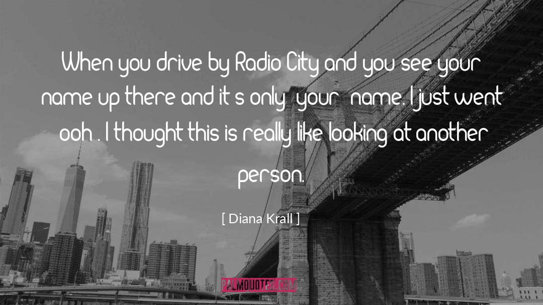 Brand Name quotes by Diana Krall