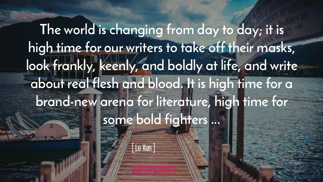 Brand New Day quotes by Lu Xun