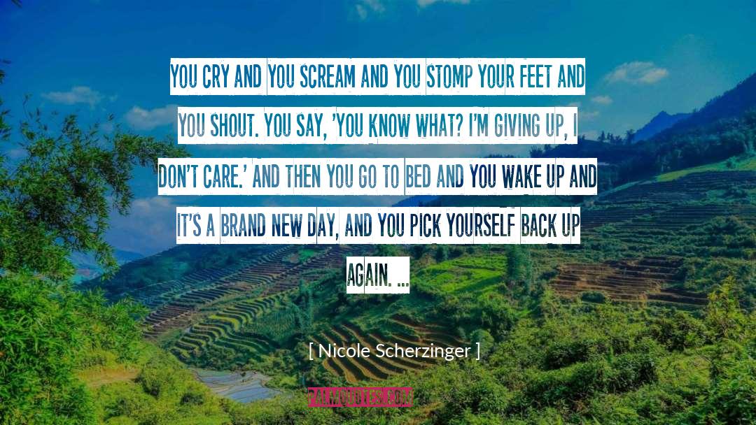 Brand New Day quotes by Nicole Scherzinger