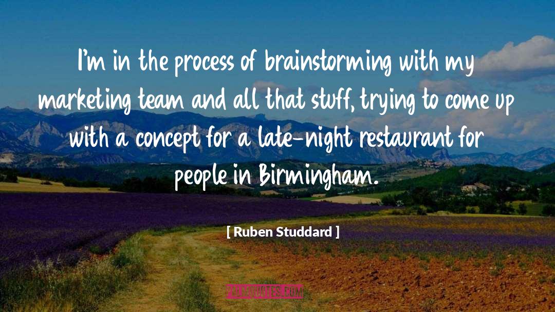 Brand Precision Marketing quotes by Ruben Studdard