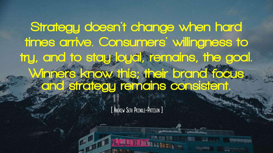 Brand Promotion quotes by Andrew Seth Pringle-Pattison