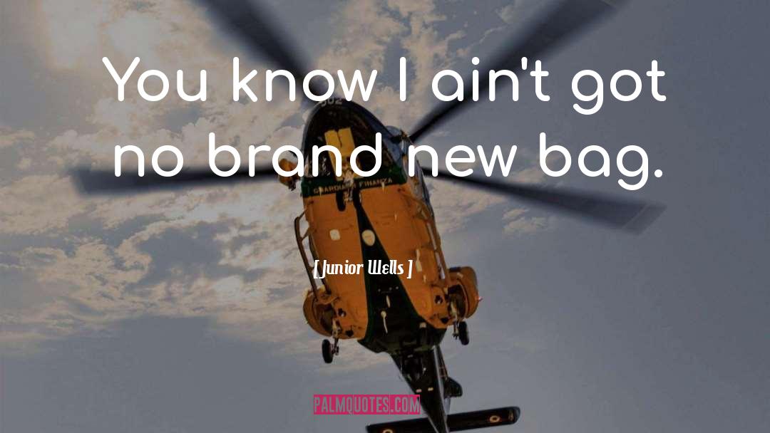 Brand quotes by Junior Wells