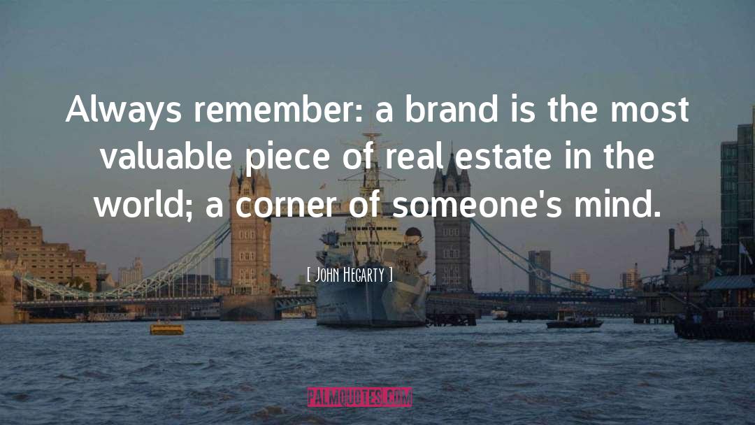 Brand Recall quotes by John Hegarty