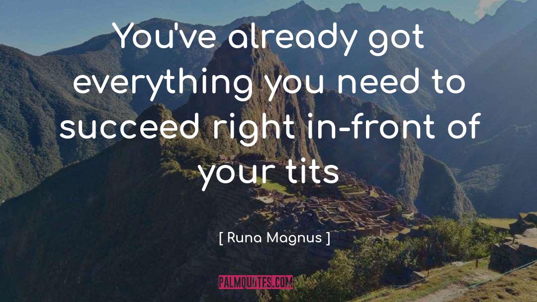 Brand Recall quotes by Runa Magnus