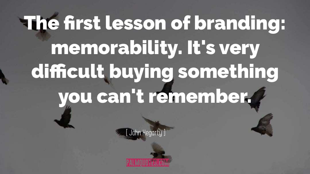Brand Recognition quotes by John Hegarty