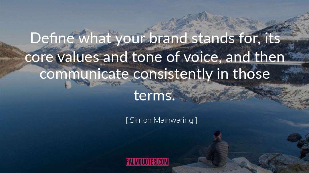 Brand Strategist quotes by Simon Mainwaring