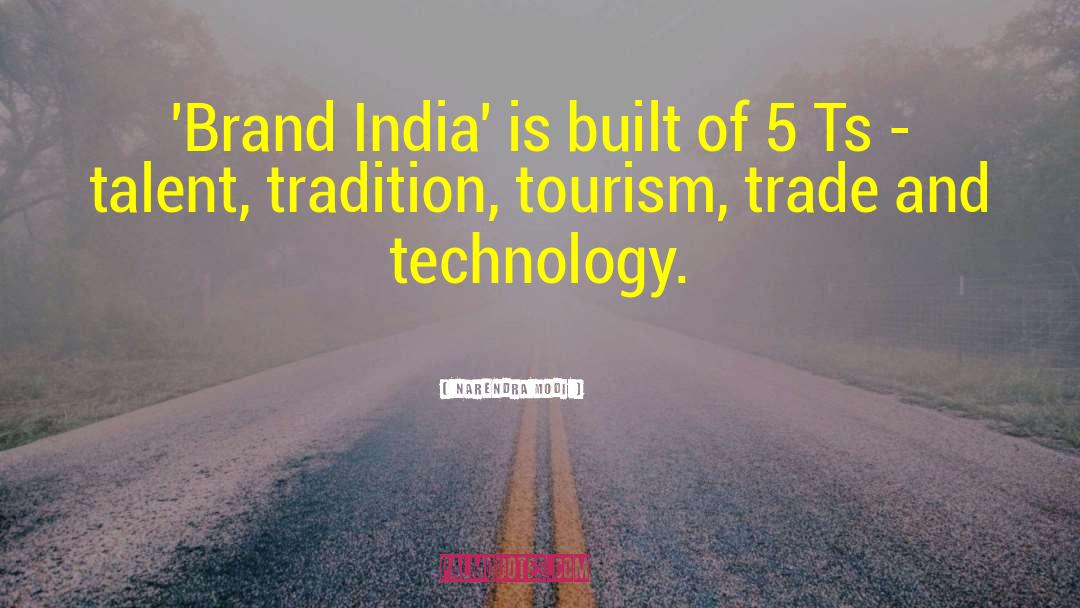 Brand Visibility quotes by Narendra Modi