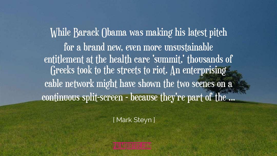 Brand Visibility quotes by Mark Steyn
