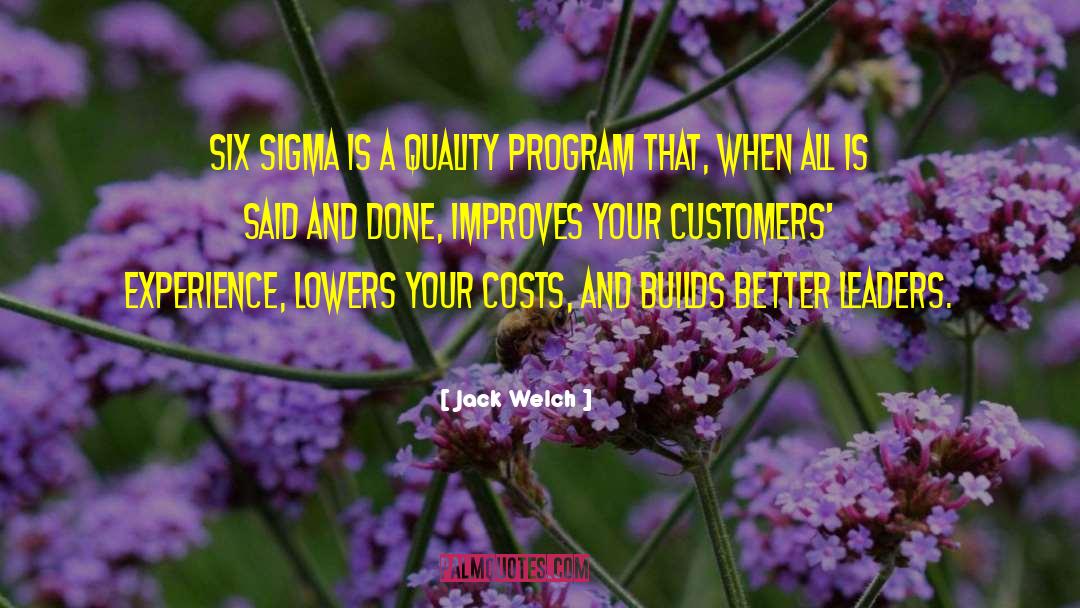 Brandable Customer Experience quotes by Jack Welch