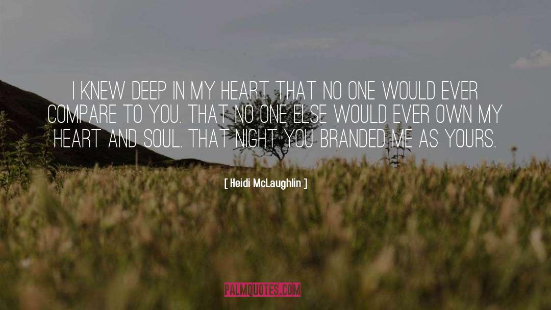 Branded quotes by Heidi McLaughlin