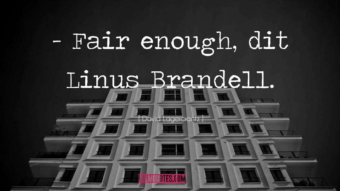 Brandell quotes by David Lagercrantz