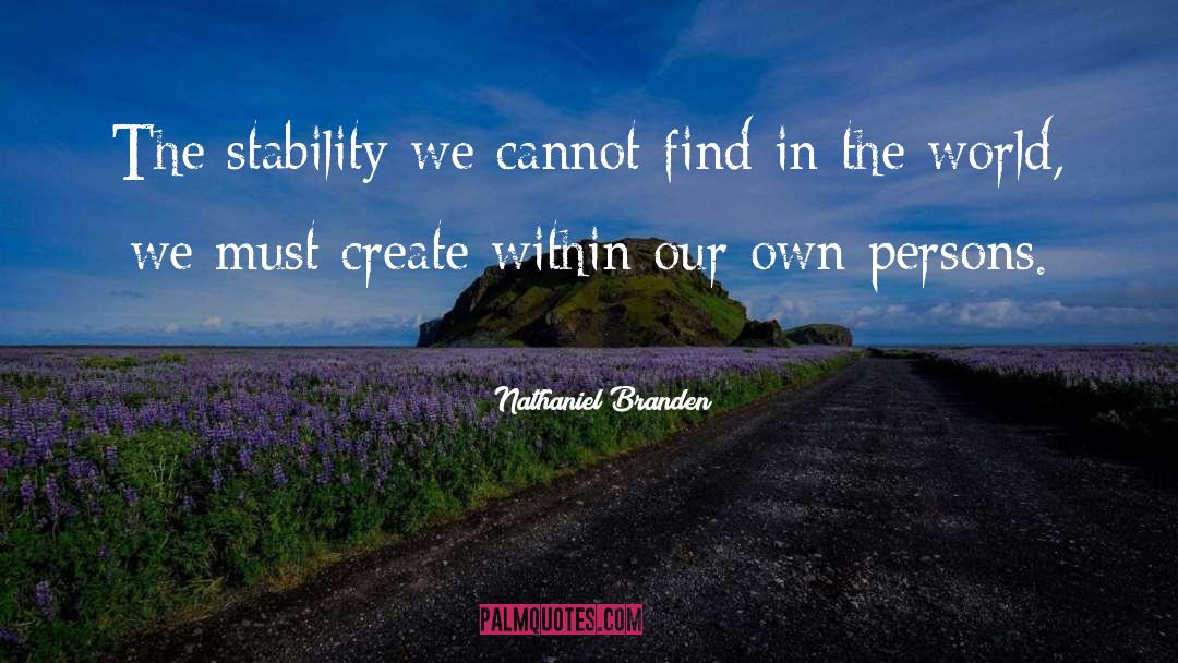 Branden quotes by Nathaniel Branden