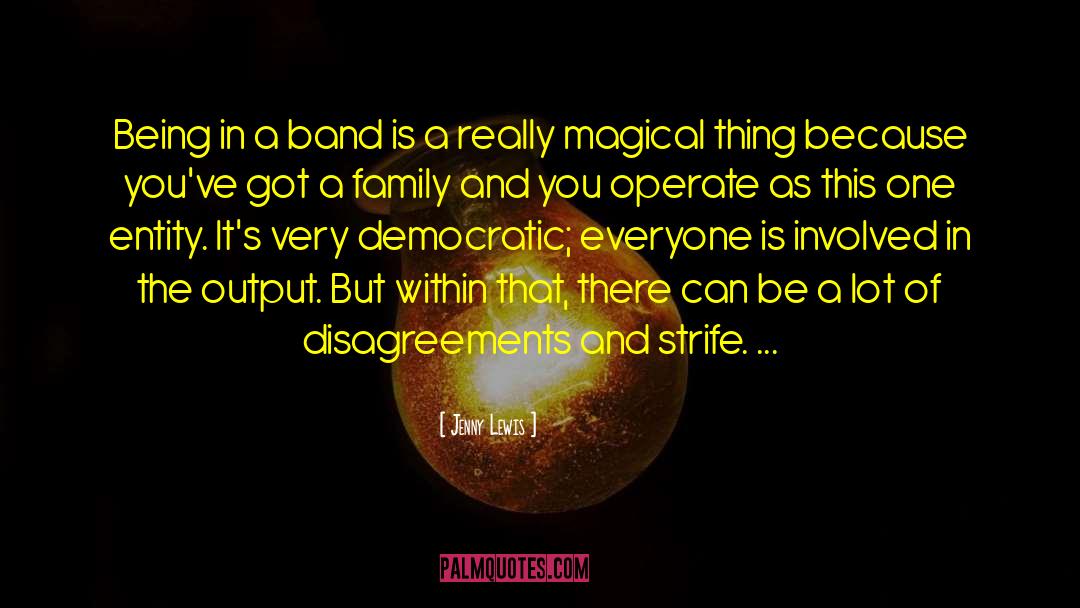 Brandenberger Family Band quotes by Jenny Lewis