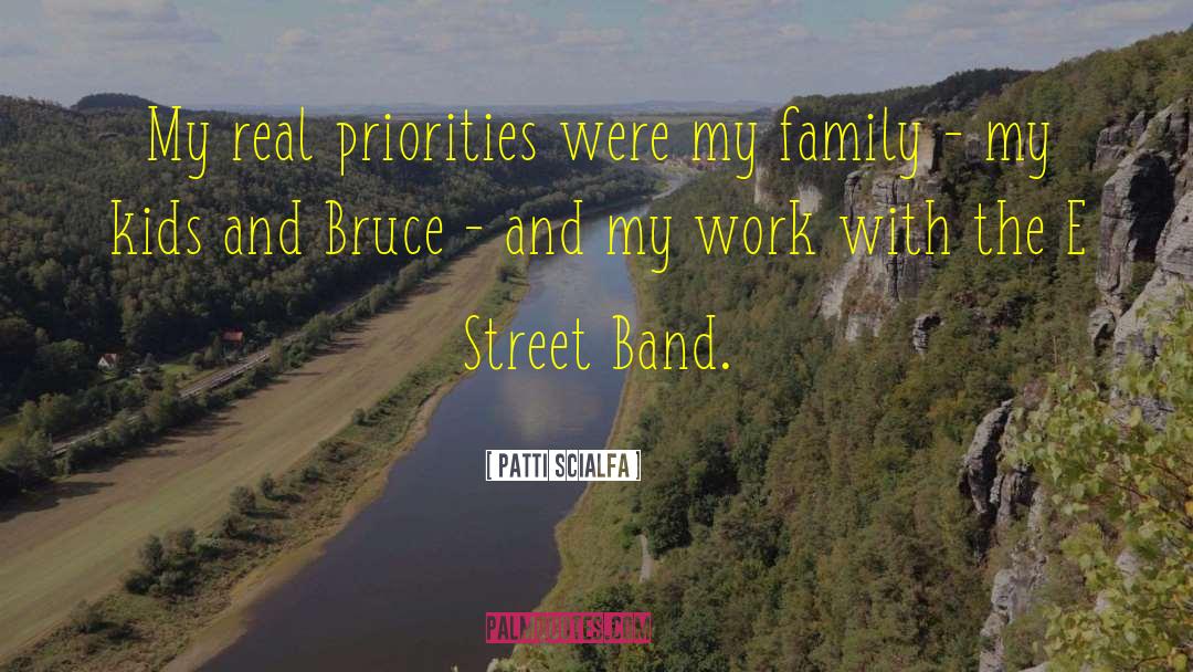 Brandenberger Family Band quotes by Patti Scialfa