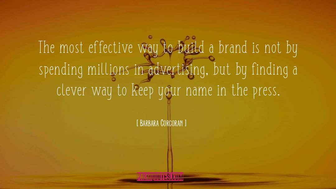 Branding quotes by Barbara Corcoran