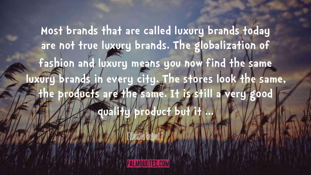 Brands quotes by Monita Rajpal