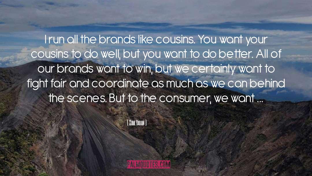 Brands quotes by Sam Yagan