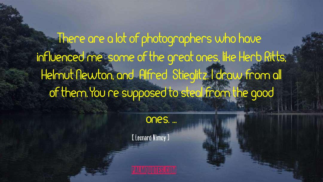 Bransch Photographers quotes by Leonard Nimoy