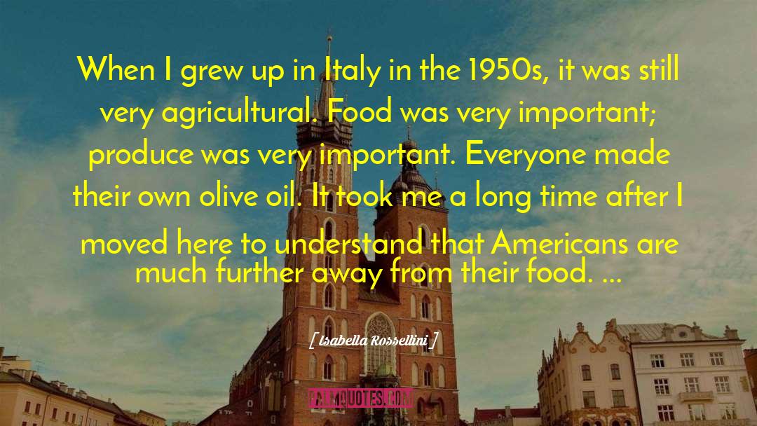 Braoudakis Olive Oil quotes by Isabella Rossellini