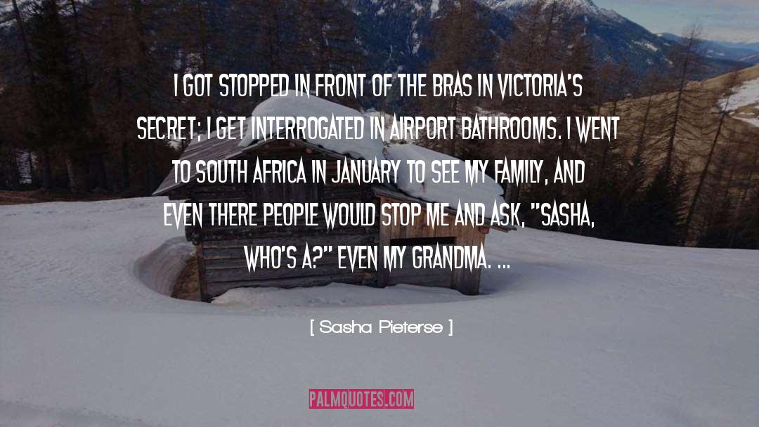 Bras quotes by Sasha Pieterse