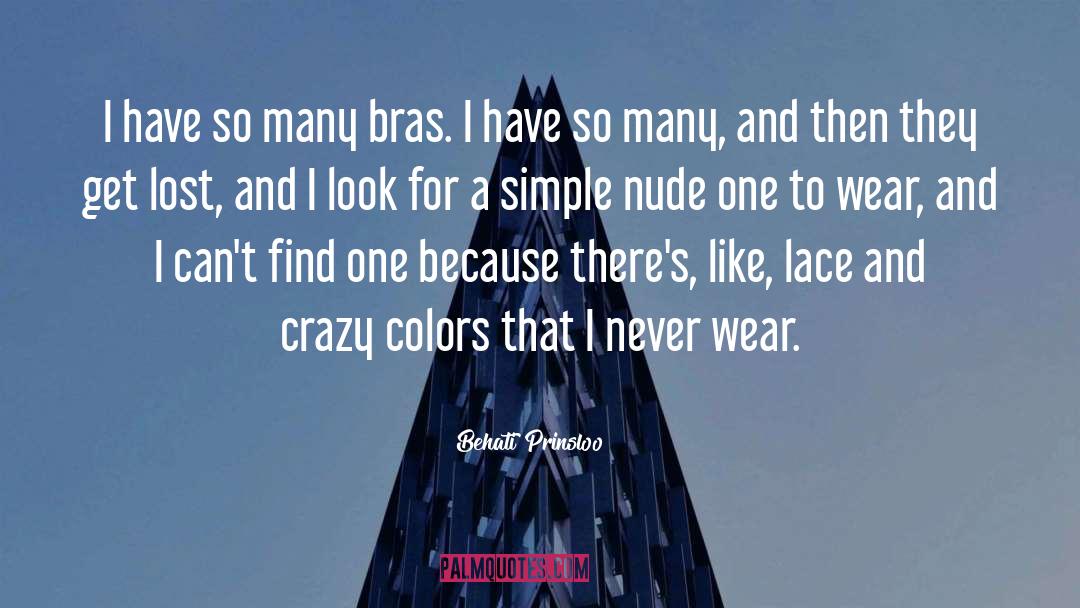 Bras quotes by Behati Prinsloo