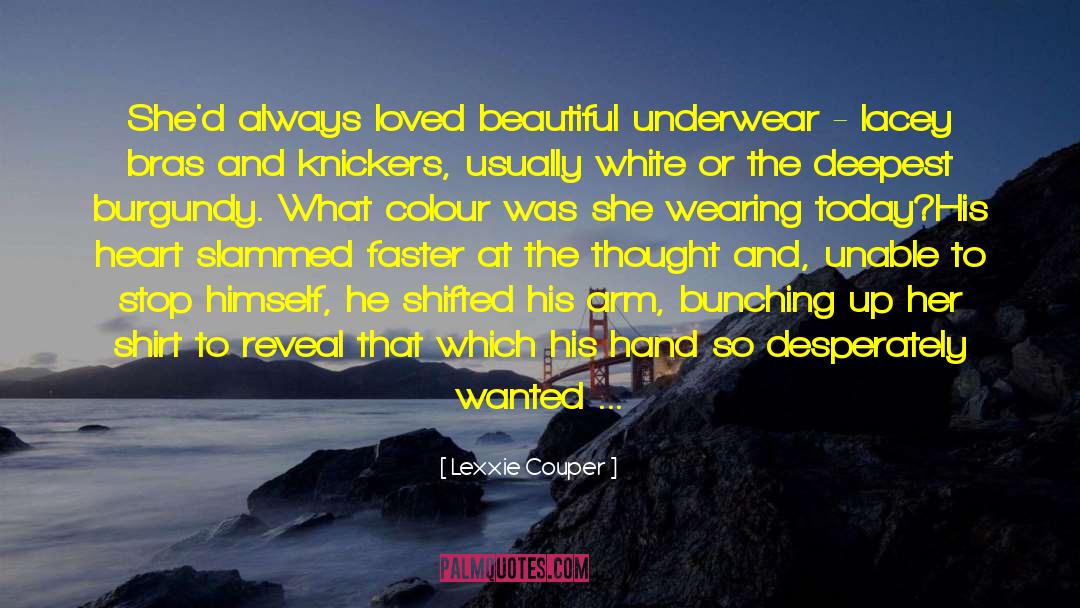 Bras quotes by Lexxie Couper