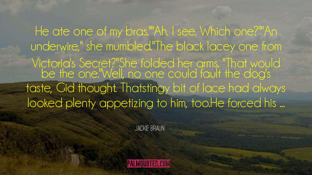 Bras quotes by Jackie Braun