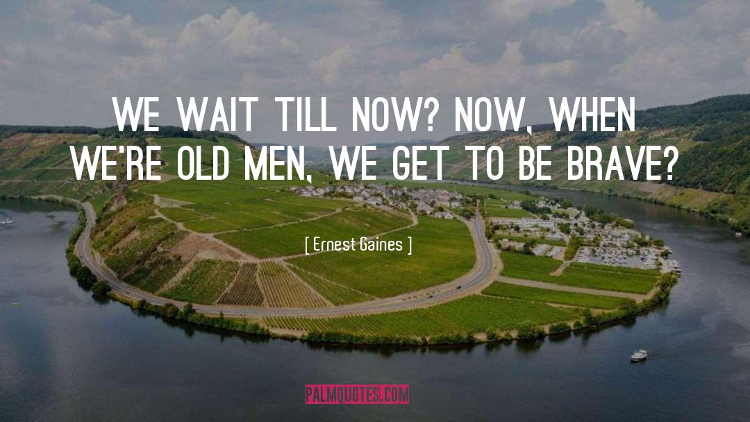 Brave Men quotes by Ernest Gaines