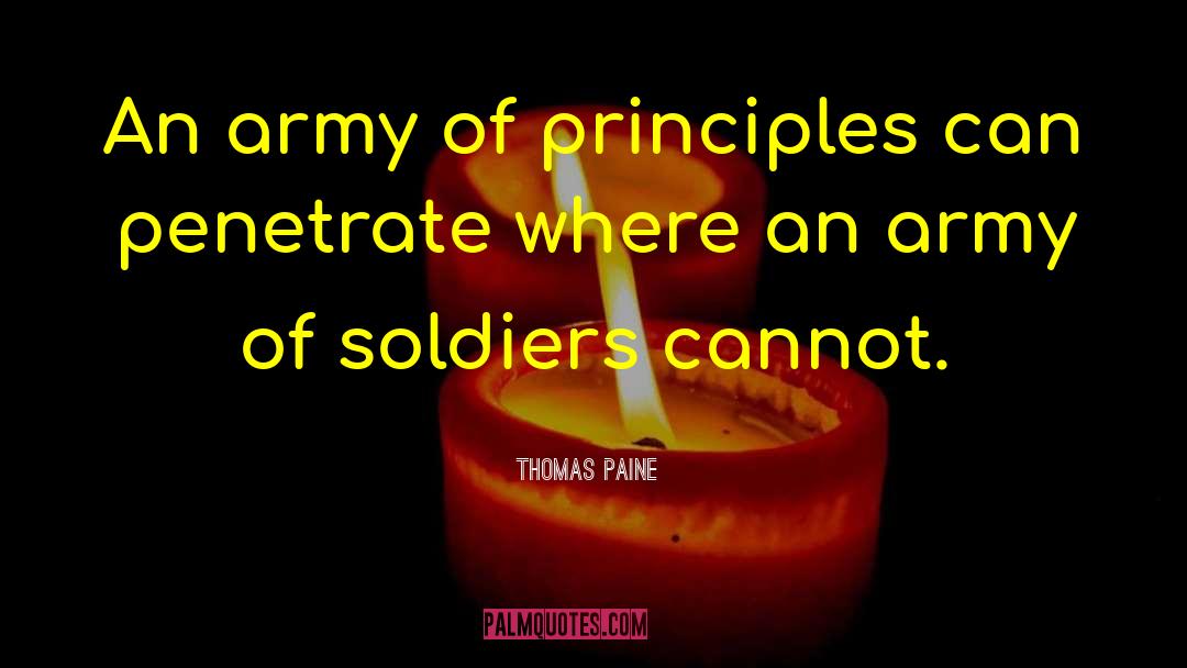 Brave Soldiers quotes by Thomas Paine