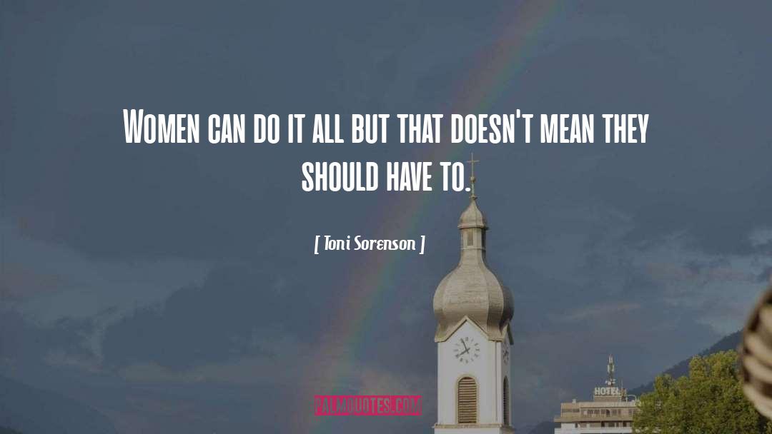 Brave Women quotes by Toni Sorenson
