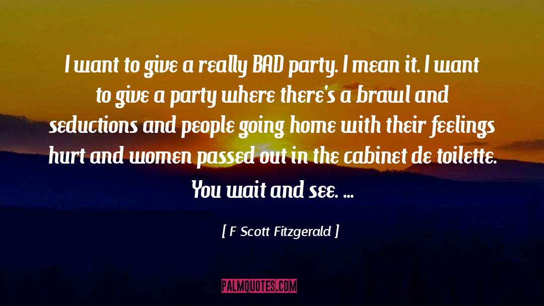 Brawl quotes by F Scott Fitzgerald