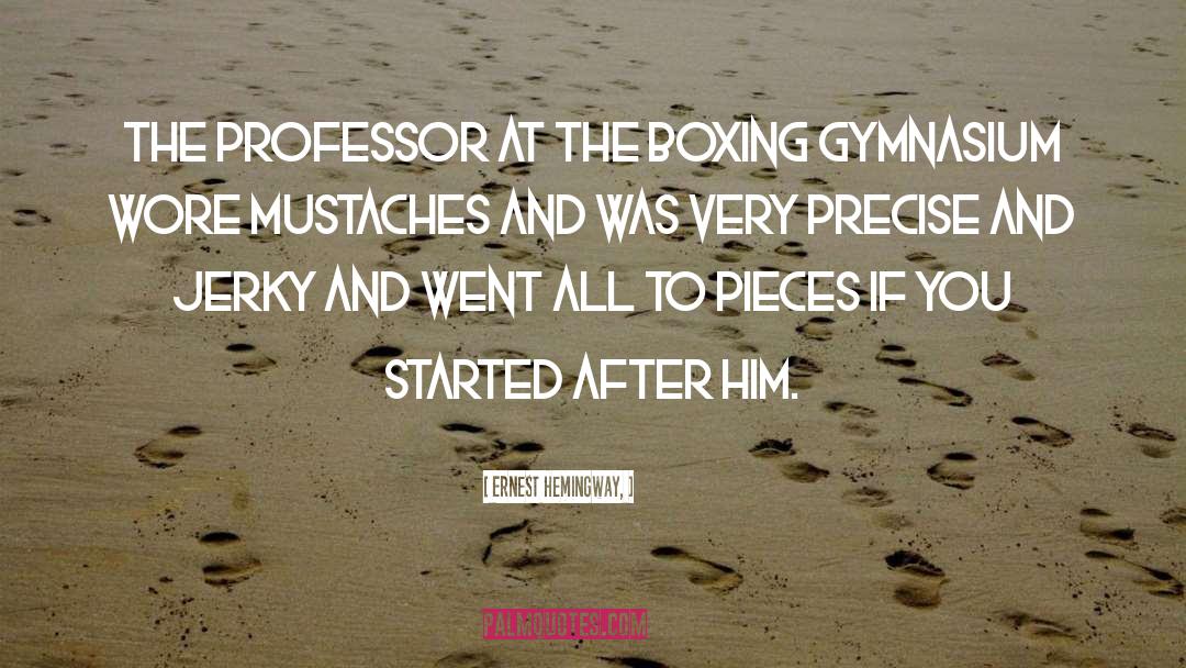 Brayboy Gymnasium quotes by Ernest Hemingway,