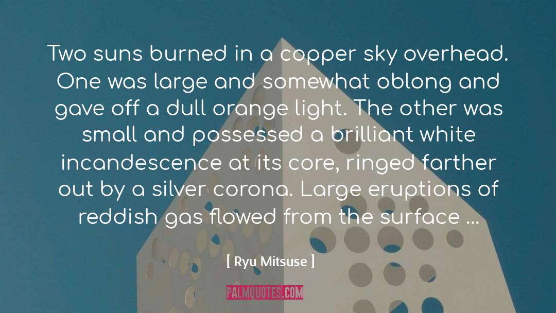 Brazed Copper quotes by Ryu Mitsuse