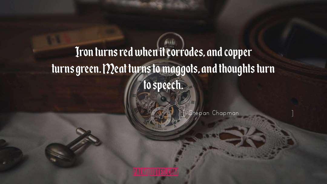 Brazed Copper quotes by Stepan Chapman