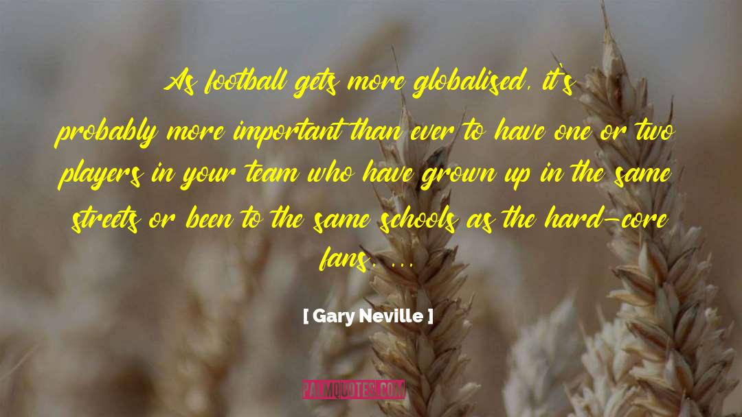Brazil Fans quotes by Gary Neville