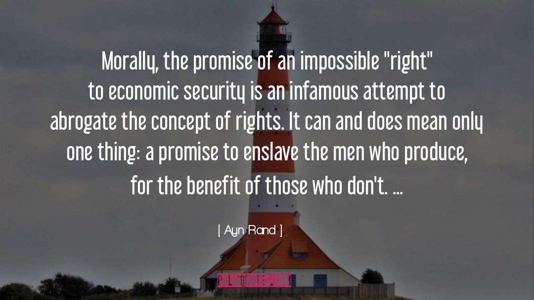 Breach Of Promise quotes by Ayn Rand