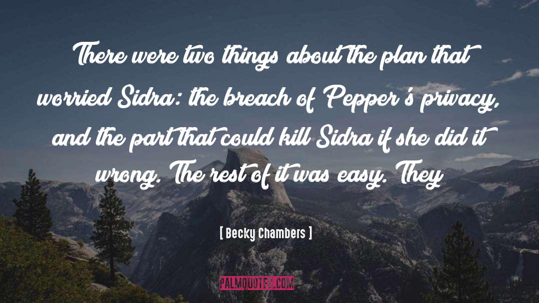 Breach quotes by Becky Chambers