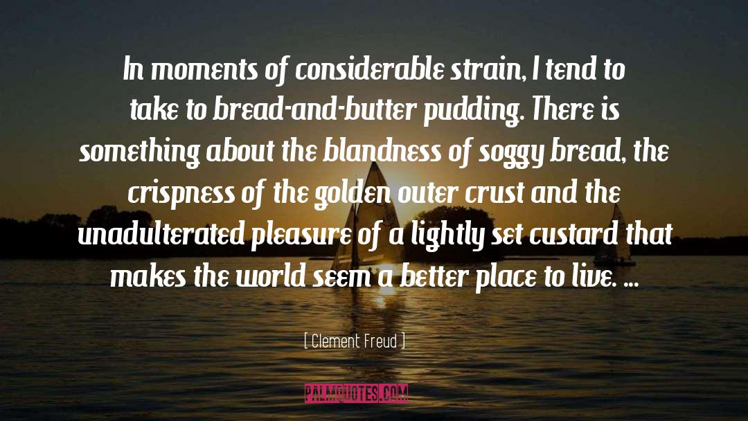 Bread And Butter quotes by Clement Freud