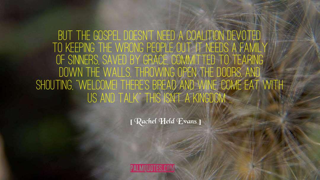 Bread And Wine For Lent quotes by Rachel Held Evans