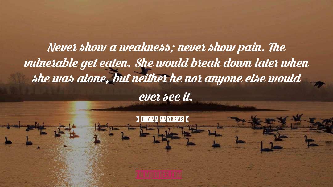 Break Down quotes by Ilona Andrews
