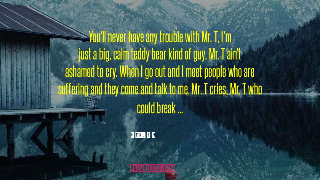 Break Lose quotes by Mr. T