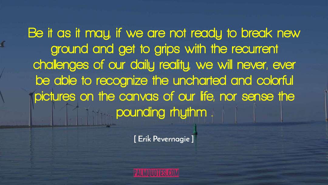 Break New Ground quotes by Erik Pevernagie
