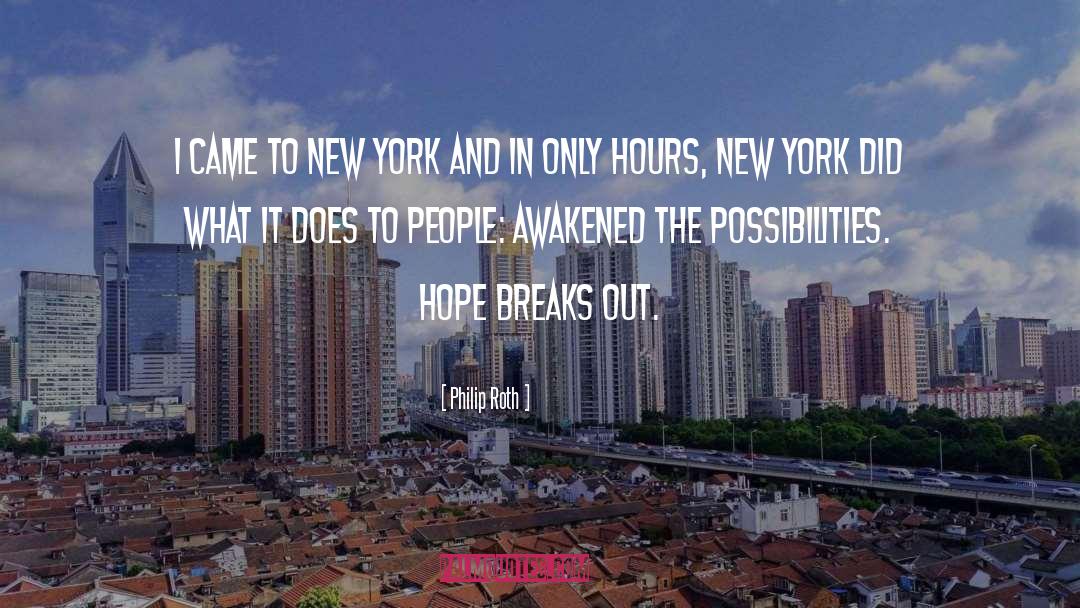 Break Off quotes by Philip Roth