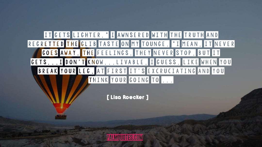 Break quotes by Lisa Roecker