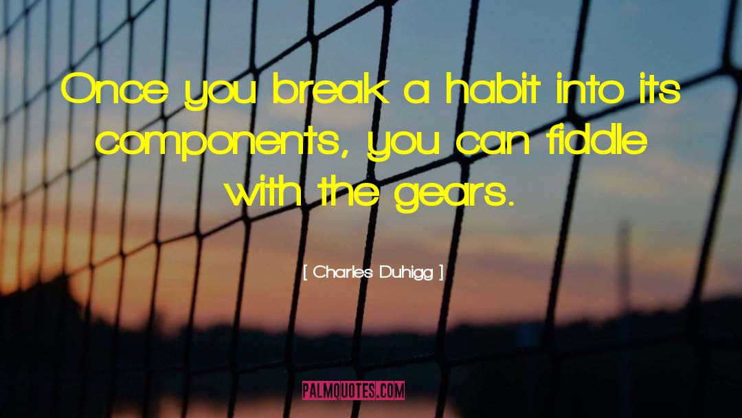 Break The Fence quotes by Charles Duhigg