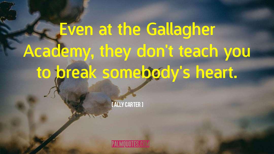 Break The Fence quotes by Ally Carter