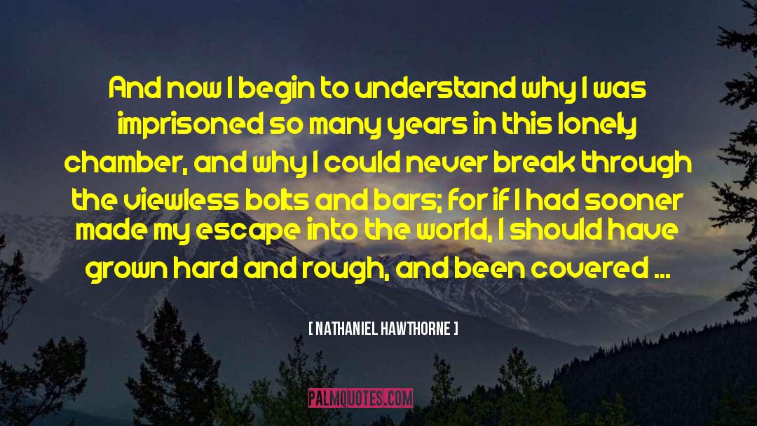 Break The Fence quotes by Nathaniel Hawthorne